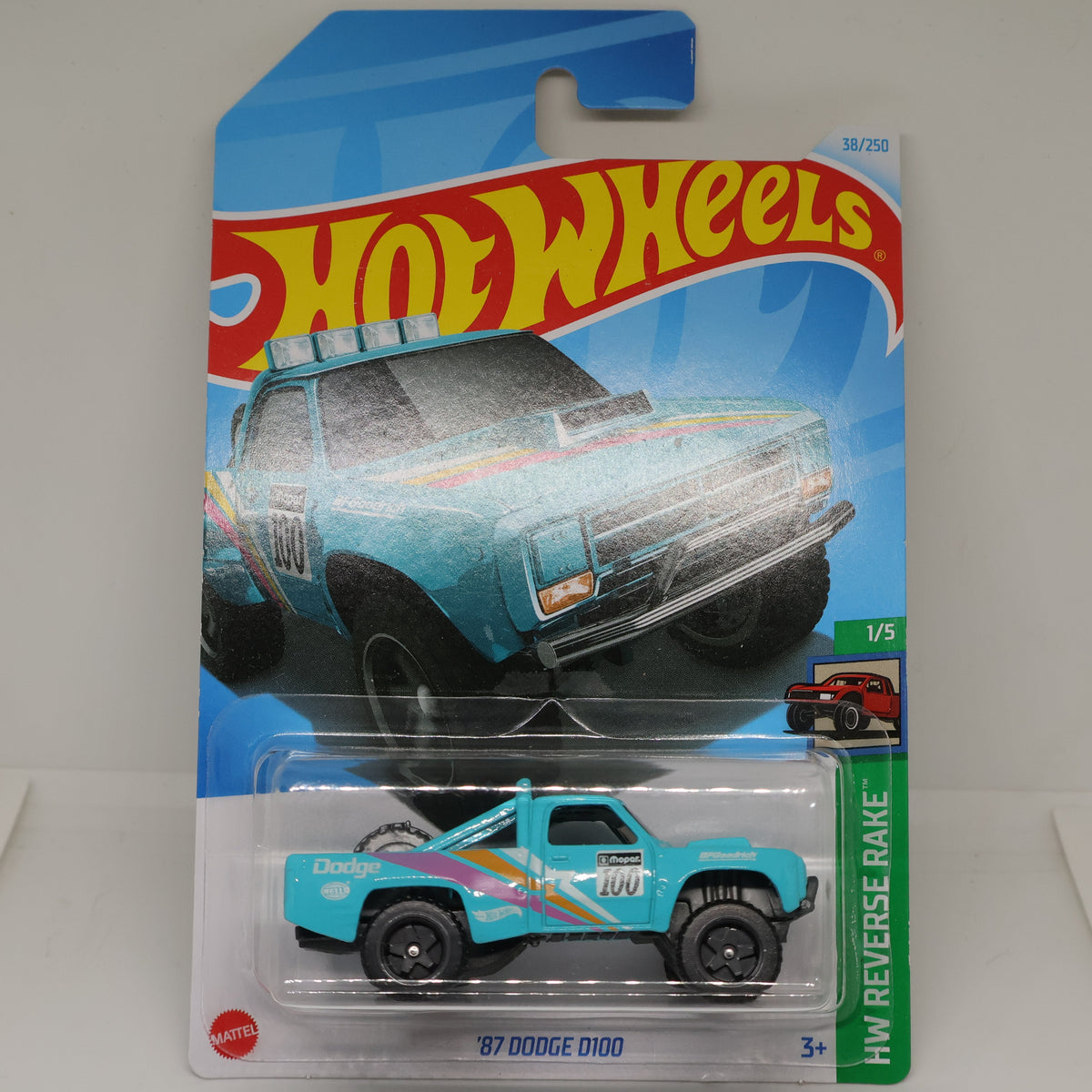 87_Dodge_D100_HW_RR_2000_0 • B02 • Basico, Hotwheels
