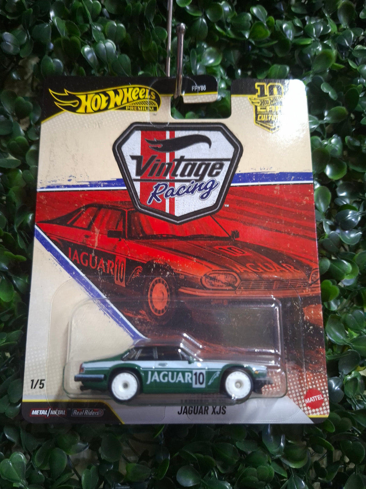 Jaguar XJS - Hot Wheels Premium Car Culture Vintage Racing