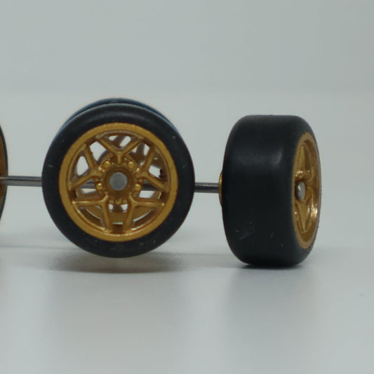 Llantas de Goma  Escala 1:64 Básica Tipo I