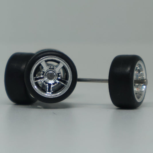 Llantas de Goma  Escala 1:64 Básica Tipo A