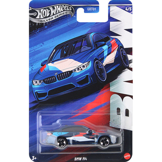 Hw BMW M4 silver series