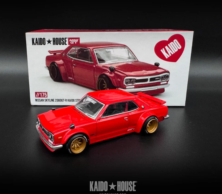175 Nissan Skyline 2000GT-R Kaido Street V1 - Kaido House x Mini GT
