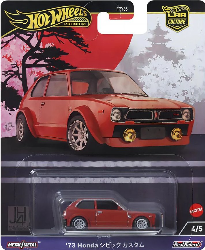 Hoda_Civic_Custom_73_8500_0 • Exh • Hotwheels, Premium