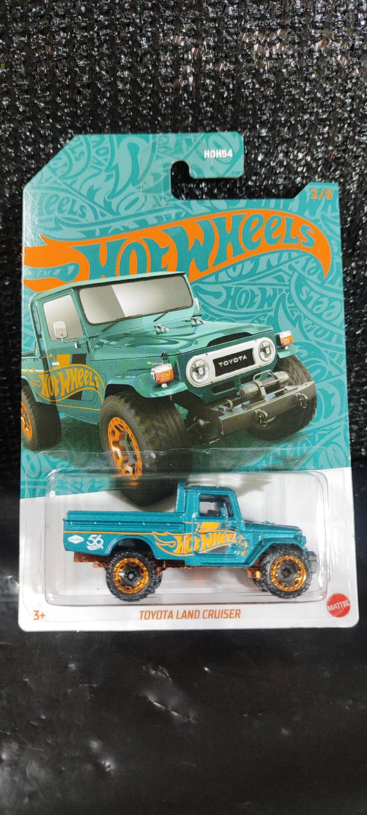 Land_Cruiser_50_Aniversario_Hotwheels__5500_0 • B00 • Hotwheels, Silver