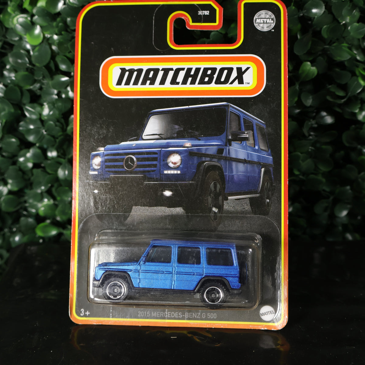 Mercedes_Benz_G500_Matchbox__3500_0 • B00 • Matchbox, Silver, Basico