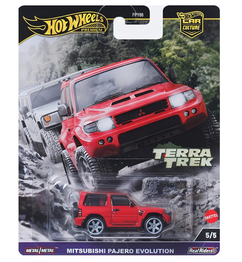 Mitsubishi_Pajero_Evolution_6500_0 • CP00 • Hotwheels, Premium