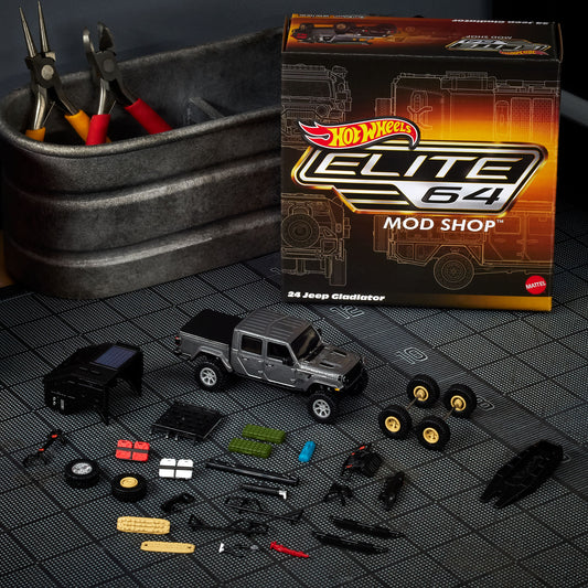 Hot Wheels Elite 64 Mod Shop – '24 Jeep Gladiator