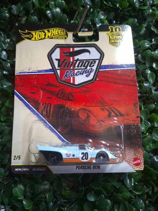 Porsche 917K - Hot Wheels Premium Car Culture Vintage Racing