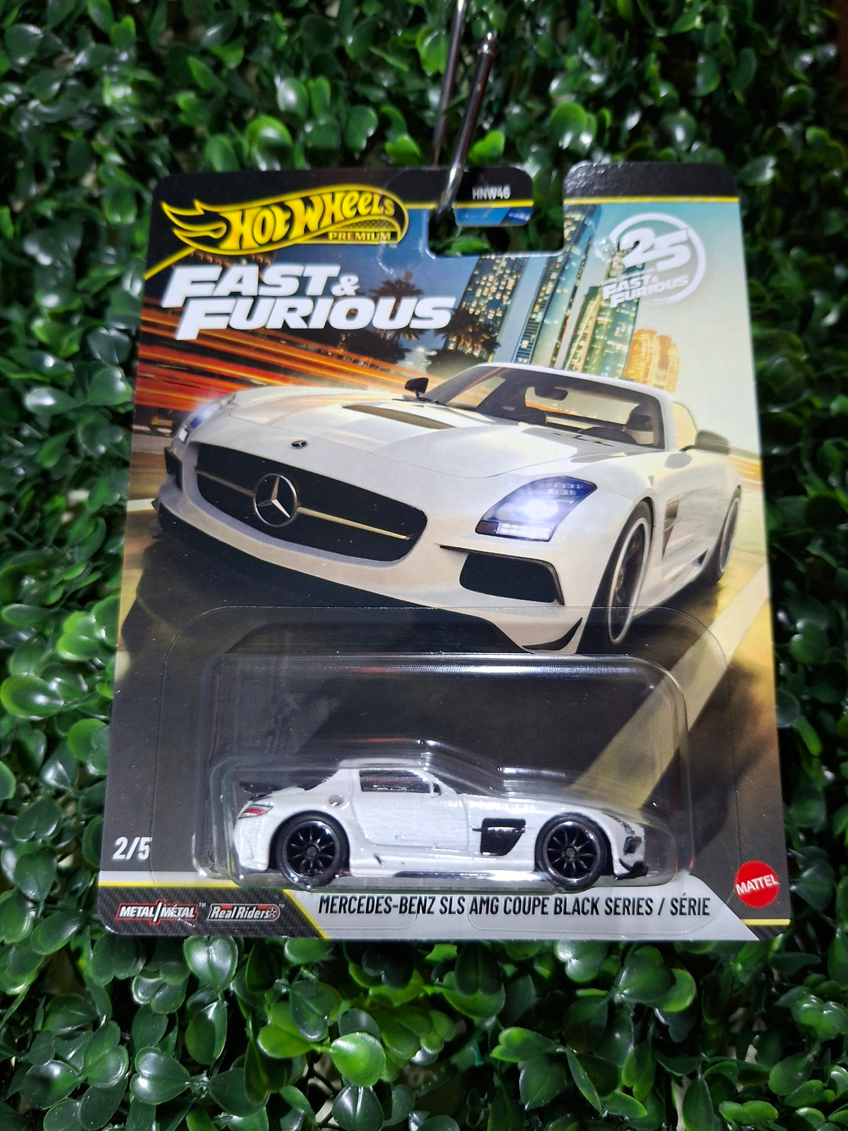 Mercedes-Benz SLS AMG Coupe Black Series - Hot Wheels Premium Fast & Furious