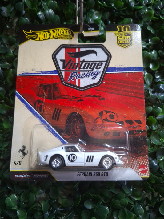 Ferrari 250 GTO - Hot Wheels Premium Car Culture Vintage Racing